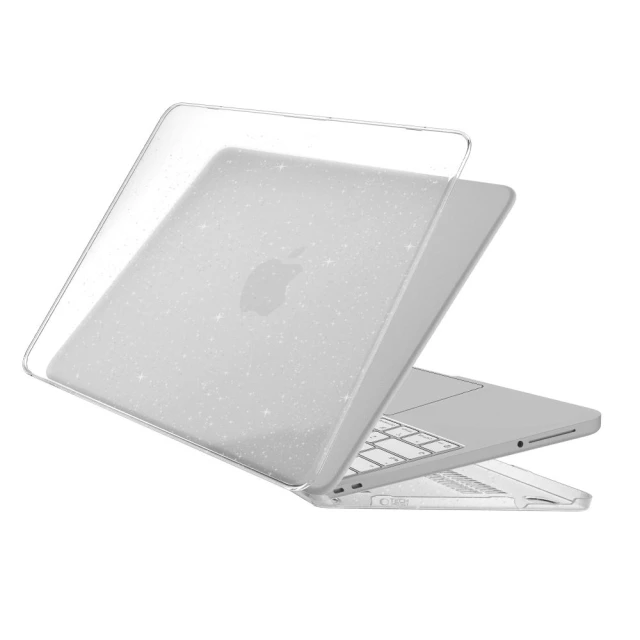 Чехол Tech-Protect Smartshell для MacBook Neo 13 2026 Glitter Clear (5906302340002)