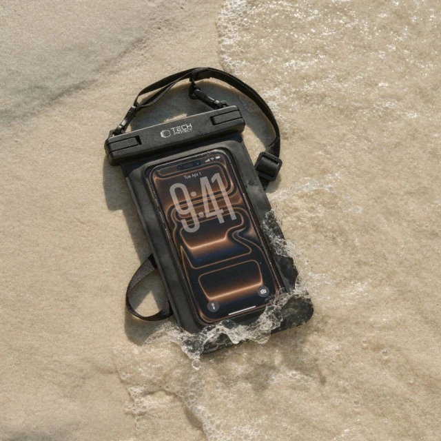 Чохол Tech-Protect UWC7 Universal Waterproof Floating 6.9 дюйма чорний (5906302340026)
