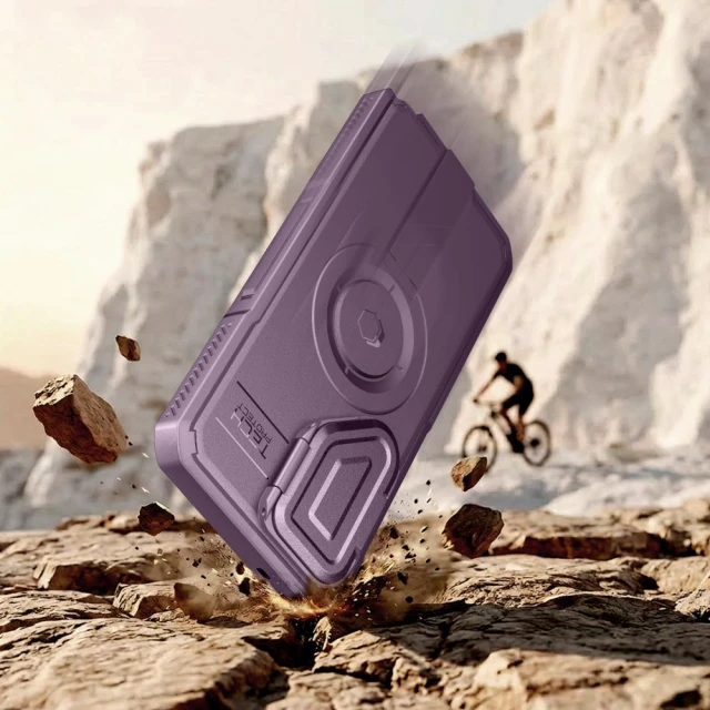 Чохол Tech-Protect Kevlar MagSafe для Samsung Galaxy S26 Ultra Violet with MagSafe (5906302340057)
