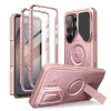 Чохол Tech-Protect Kevlar MagSafe для Samsung Galaxy S26 Ultra Pink with MagSafe (2 pack) (5906302340071)