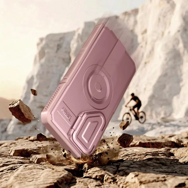 Чохол Tech-Protect Kevlar MagSafe для Samsung Galaxy S26 Ultra Pink with MagSafe (2 pack) (5906302340071)