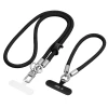 Ремінець Tech-Protect C10S Rope Crossbody & Wrist Black/Titanium (5906302340088)