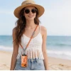 Чохол Tech-Protect C10S Rope Crossbody & Wrist Orange/Titanium (5906302340095)
