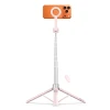 Штатив Tech-Protect L10S Bluetooth Selfie Stick Pink/Grey with MagSafe (5906302340132)