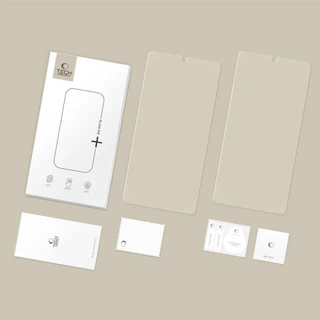 Захисне скло Tech-Protect Glass Fit+ для Samsung Galaxy S26 Ultra Clear (2 pack) (5906302340149)