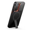 Чохол Tech-Protect Kevlar Aura для Samsung Galaxy A57 Black/Orange with MagSafe (5906302340163)
