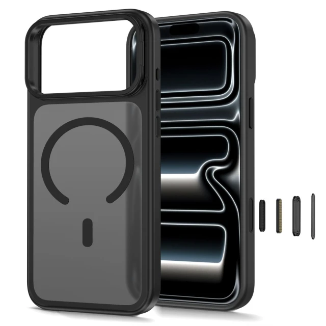 Чохол Tech-Protect MagStand для iPhone 18 Pro | 17 Pro Black (5906302341177)