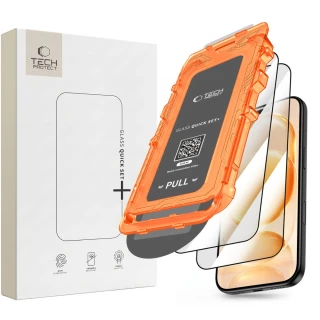 Захисне скло Tech-Protect Quick Set+ (2 pack) для iPhone 18 Pro | 17 Pro Black (5906302341191)