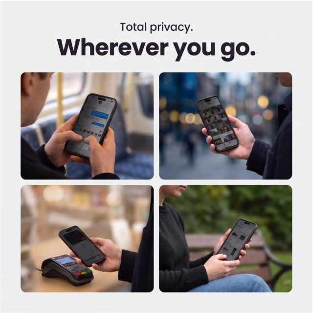 Захисне скло Tech-Protect Quick Set Spy+ (2 pack) для iPhone 18 Pro Privacy (5906302341214)
