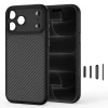 Чохол Tech-Protect Magcam для iPhone 18 Pro | 17 Pro Carbon Black with MagSafe (5906302341238)
