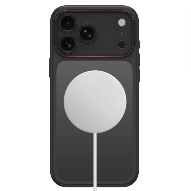 Чохол Tech-Protect MagCam для iPhone 18 Pro Max | 17 Pro Max Black Red (5906302341269)