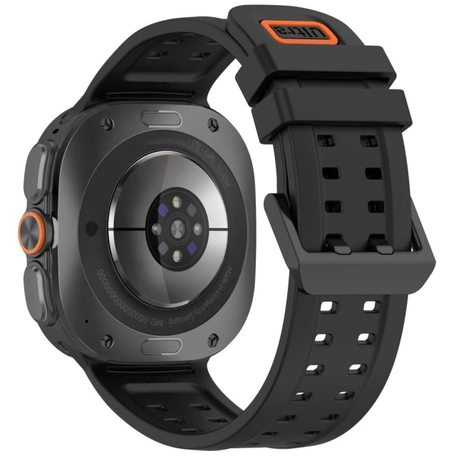 Ремінець Tech-Protect Silicone Air для Samsung Galaxy Watch Ultra 1/2 47 mm Black (5906302341382)