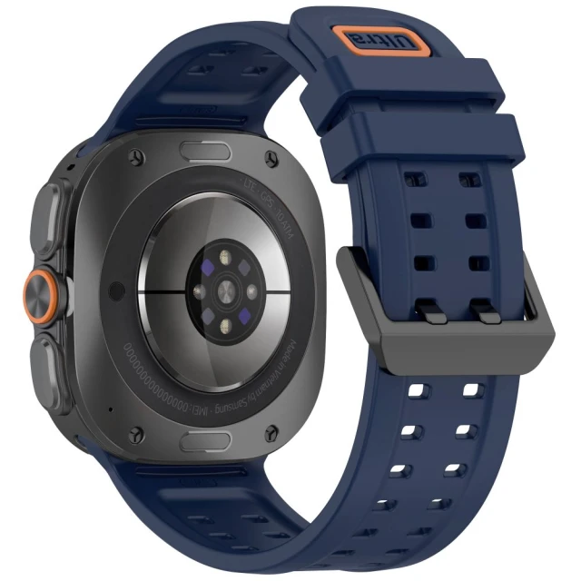Ремінець Tech-Protect Silicone Air для Samsung Galaxy Watch Ultra 1/2 47 mm Navy (5906302341399)