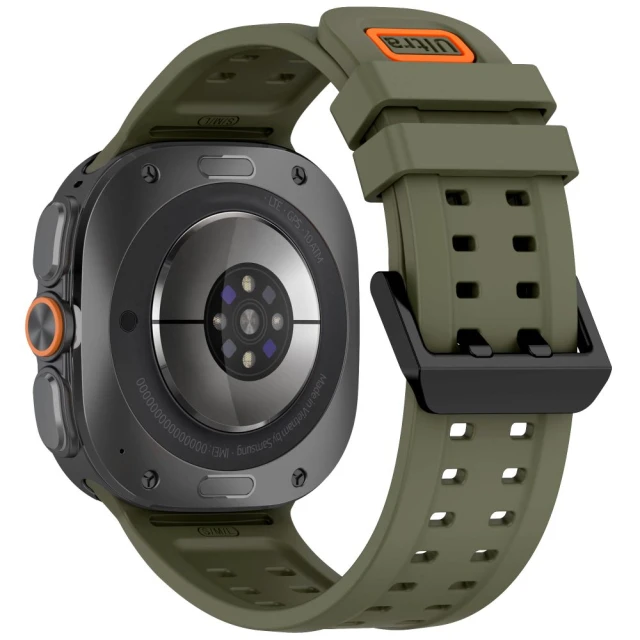 Ремінець Tech-Protect Silicone Air для Samsung Galaxy Watch Ultra 1/2 47 mm Olive (5906302341405)
