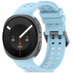 Ремінець Tech-Protect Silicone Air для Samsung Galaxy Watch 8/9/Classic (40/44/46 mm) Blue (5906302341504)