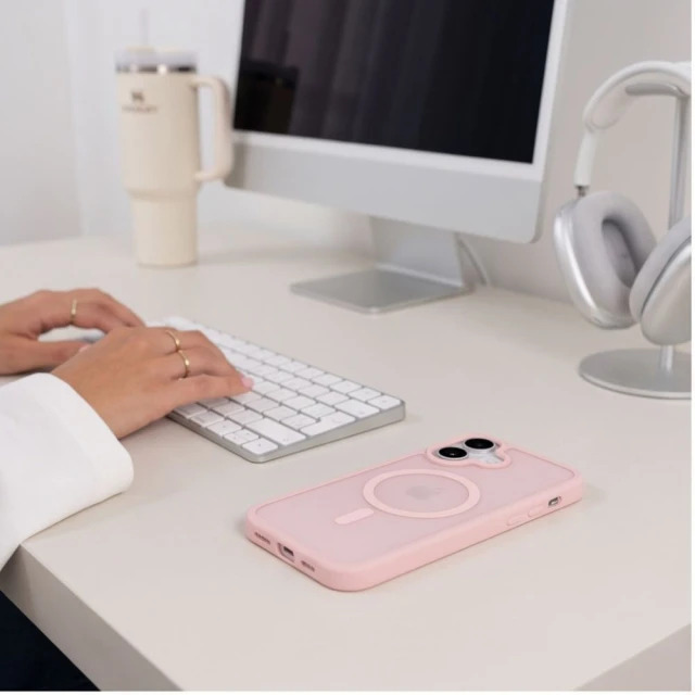 Чехол Tech-Protect BasicMag для iPhone 17 Pink (5906302341535)