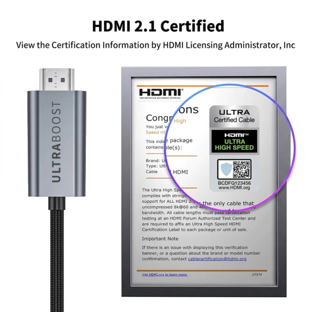 Кабель Tech-Protect Ultraboost USB-C to HDMI 2.1 8K 60Hz 300cm Iron Grey (5906302341542)