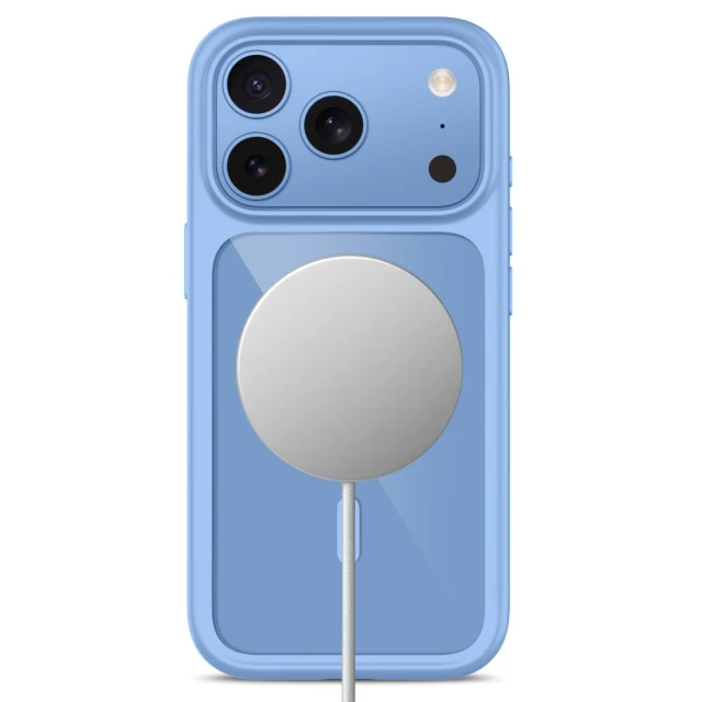 Чехол Tech-Protect MagOne для iPhone 18 Pro Max | 17 Pro Max Blue Clear (2 pack) (5906302341597)