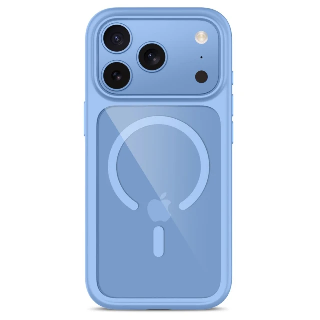 Чехол Tech-Protect MagOne для iPhone 18 Pro Max | 17 Pro Max Blue Clear (2 pack) (5906302341597)