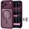 Чохол Tech-Protect MagOne для iPhone 18 Pro Max | 17 Pro Max Red Clear (2 pack) (5906302341610)