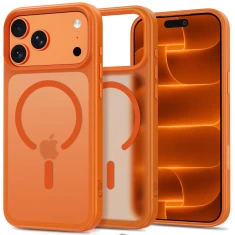 Чохол Tech-Protect Magmat CC для iPhone 18 Pro | 17 Pro Matte Orange with MagSafe (5906302341627)