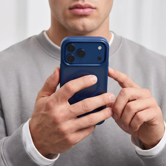 Чохол Tech-Protect Magmat для iPhone 18 Pro | 17 Pro Matte Deep Blue (5906302341641)