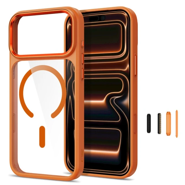 Чохол Tech-Protect Magmat CC для iPhone 18 Pro | 17 Pro Orange (5906302341702)