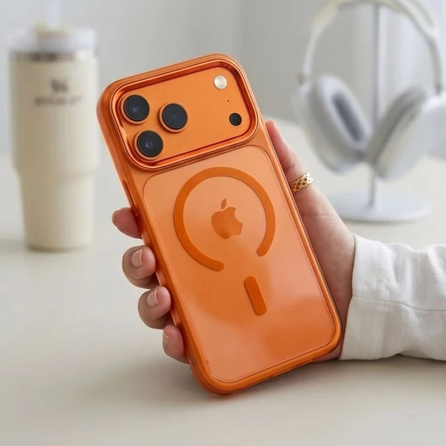 Чохол Tech-Protect Magmat CC для iPhone 18 Pro | 17 Pro Orange (5906302341702)