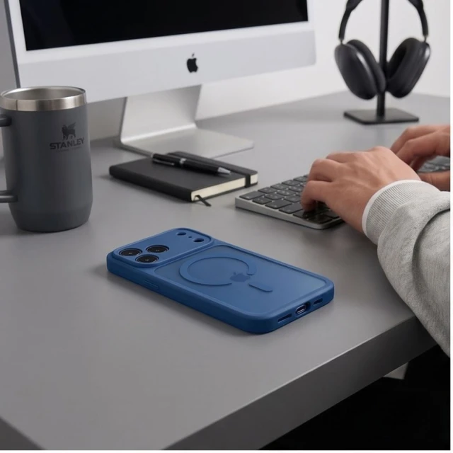Чохол Tech-Protect Basicmag для iPhone 18 Pro Max | 17 Pro Max Deep Blue (5906302341818)