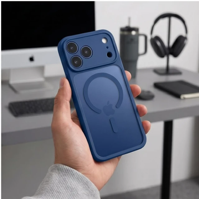 Чохол Tech-Protect Basicmag для iPhone 18 Pro Max | 17 Pro Max Deep Blue (5906302341818)
