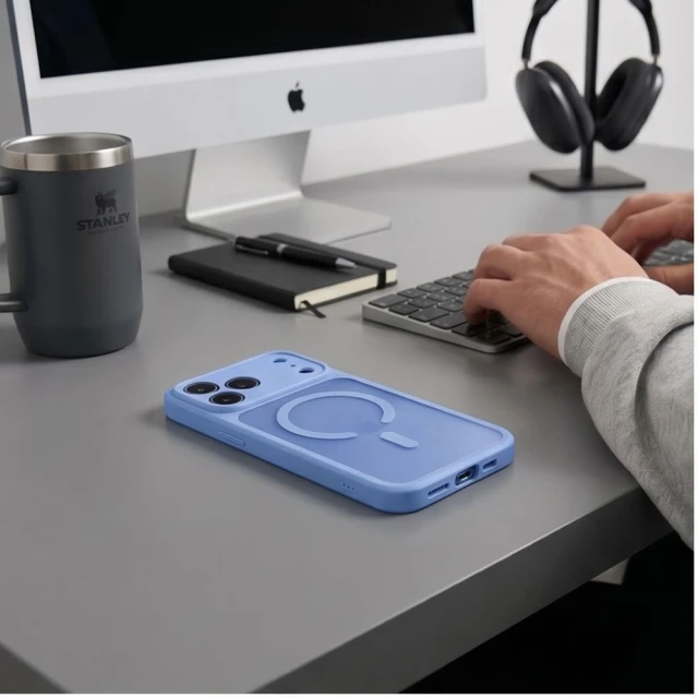 Чохол Tech-Protect Basicmag для iPhone 18 Pro | 17 Pro Blue (5906302341825)