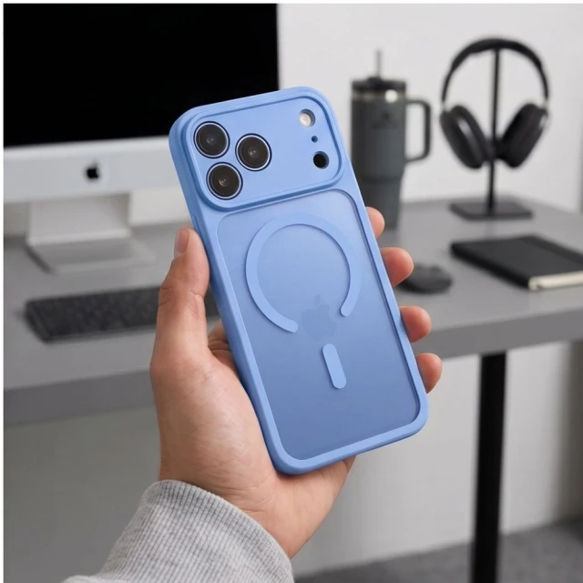 Чехол Tech-Protect Basicmag для iPhone 18 Pro Max | 17 Pro Max Light Blue (5906302341832)