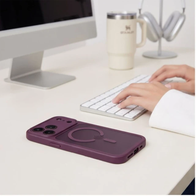 Чехол Tech-Protect Basicmag для iPhone 18 Pro | 17 Pro Red (5906302341849)
