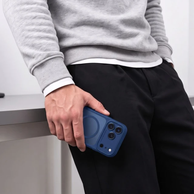 Чехол Tech-Protect MagPeak CC для iPhone 18 Pro Max | 17 Pro Max Matte Deep Blue (5906302341894)