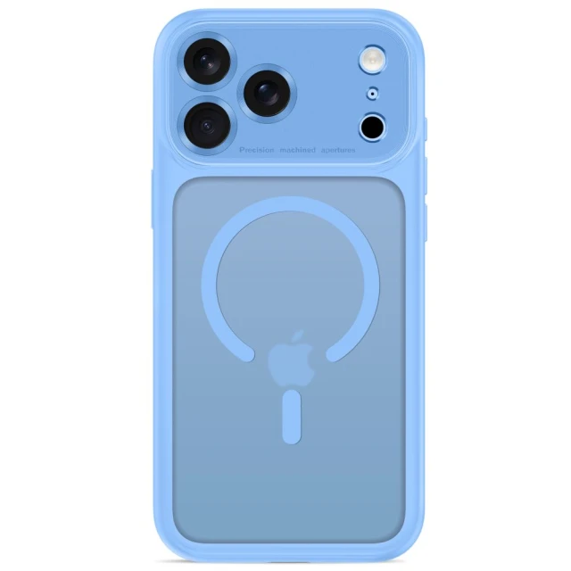 Чохол Tech-Protect MagPeak CC для iPhone 18 Pro | 17 Pro Matte Light Blue (5906302341900)