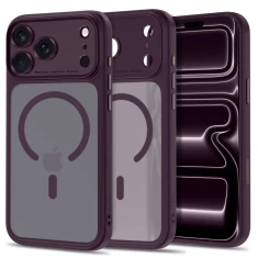 Чохол Tech-Protect MagPeak CC для iPhone 18 Pro | 17 Pro Matte Dark Cherry (5906302341924)