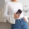 Чохол Tech-Protect MagPeak CC для iPhone 18 Pro | 17 Pro Matte Dark Cherry (5906302341924)