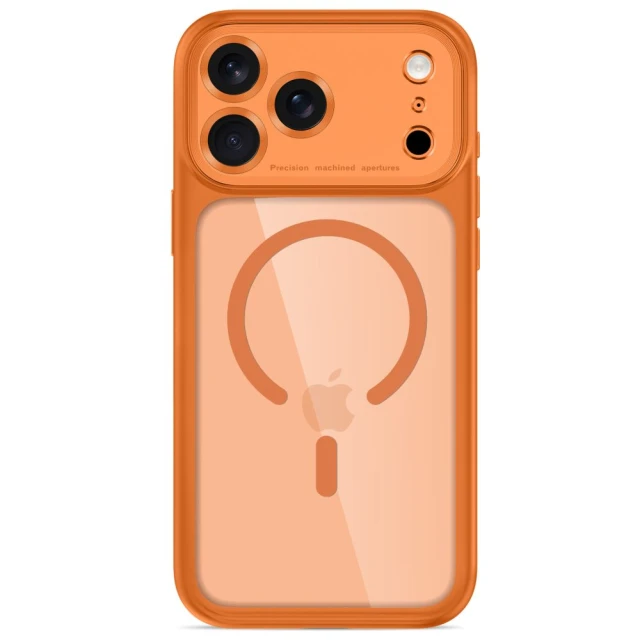 Чохол Tech-Protect MagPeak CC для iPhone 18 Pro | 17 Pro Orange (5906302341948)