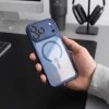 Чехол Tech-Protect MagPeak CC для iPhone 18 Pro Max | 17 Pro Max Deep Blue Clear (5906302341979)