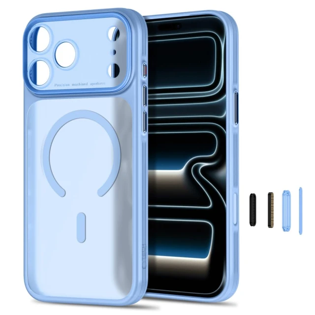 Чохол Tech-Protect MagPrime CC для iPhone 18 Pro Max | 17 Pro Max Matte Light Blue (5906302342051)