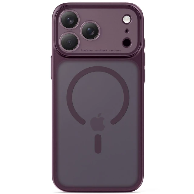 Чохол Tech-Protect MagPrime CC для iPhone 18 Pro | 17 Pro Matte Dark Cherry (5906302342068)