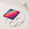 Кабель Tech-Protect UltraBoost Lite USB-C PD 60W 3A 150 см White (5906302342341)