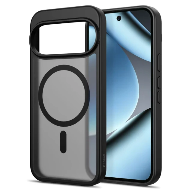 Чохол Tech-Protect MagMat для Google Pixel 11 Pro | 11 | 10 Pro | 10 | 9 Pro | 9 Black with MagSafe (5906302342426)