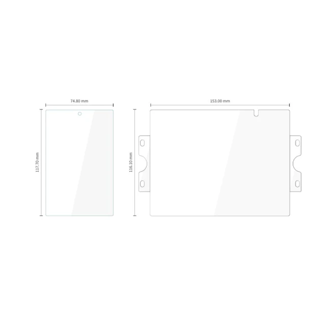 Захисний набір Tech-Protect Easy Set Foil & Glass Fit+ 4in1 для Samsung Galaxy Fold 8 Clear (5906302342747)