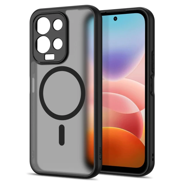 Чохол Tech-Protect Magmat для Xiaomi Redmi 17 5G | 4G Matte Black with MagSafe (5906302342815)