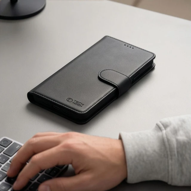 Чохол Tech-Protect Wallet для Xiaomi Redmi 17 Black (5906302342839)