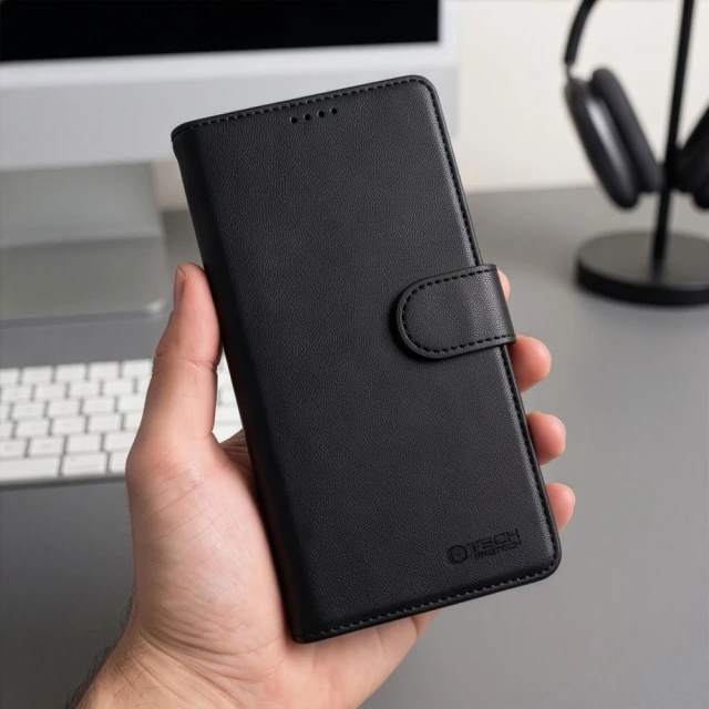 Чохол Tech-Protect Wallet для Xiaomi Redmi 17 Black (5906302342839)