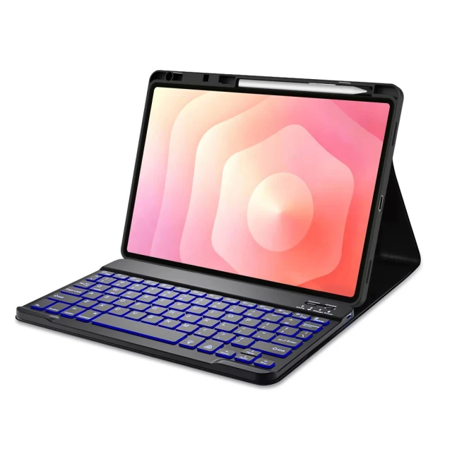 Чохол Tech-Protect SC Pen + Keyboard для Samsung Galaxy Tab S12 Plus 12.4 X840 | X846B Black (5906302342877)
