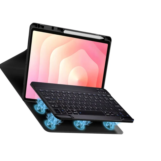 Чохол Tech-Protect SC Pen + Keyboard для Samsung Galaxy Tab S12 Plus 12.4 X840 | X846B Black (5906302342877)