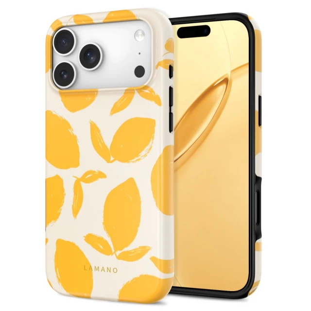 Чехол Tech-Protect Lamano для iPhone 18 Pro | 17 Pro Lemon Haze (5906302342884)
